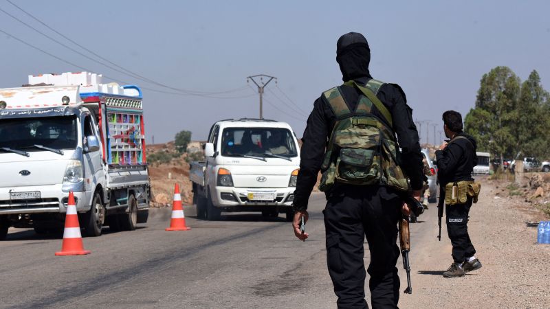 Syrian Security Forces Deployed to Troubled Region of Suwayda