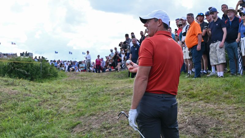 Resurgent Golfer Rory McIlroy Encounters Bizarre Moment at Open Championship