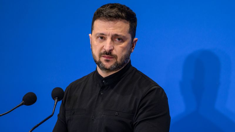 Ukraine President Calls for Ceasefire Talks with Russia