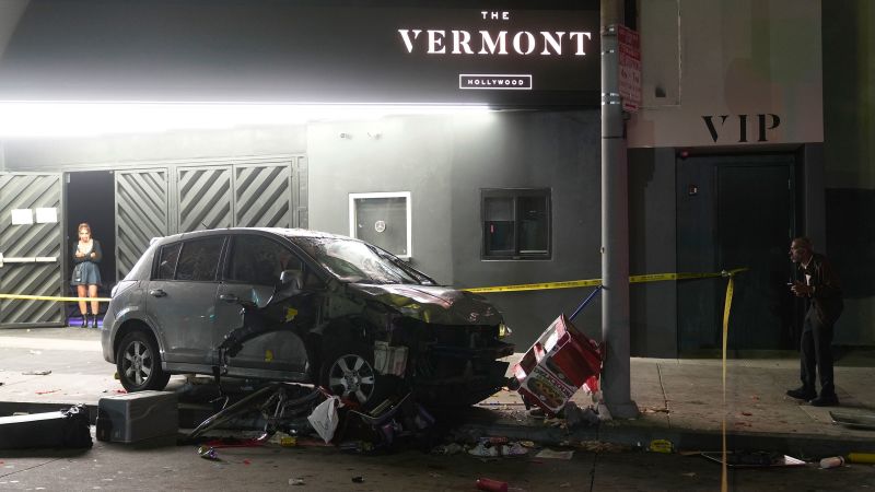 Tragic Car Crash Injures Dozens in East Hollywood
