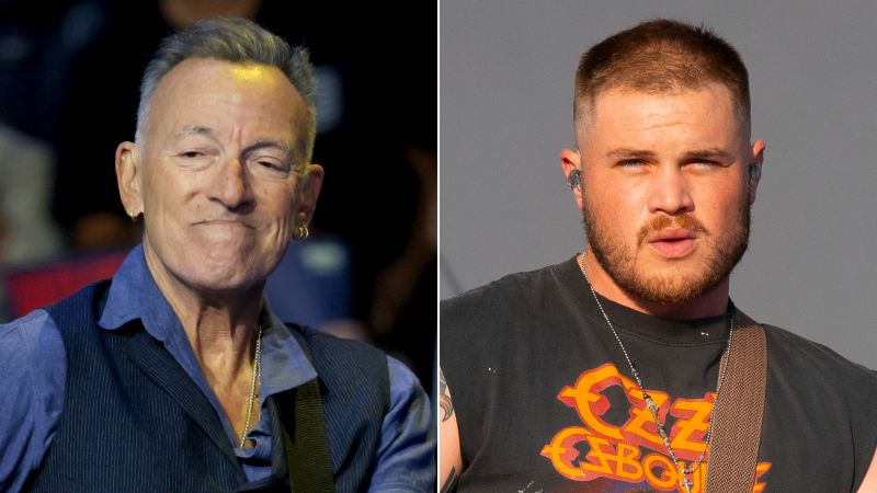 Bruce Springsteen Surprises Fans at Zach Bryan Concert