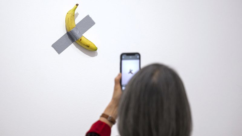 Visitor Eats $6 Million Banana Artwork at Museum in France