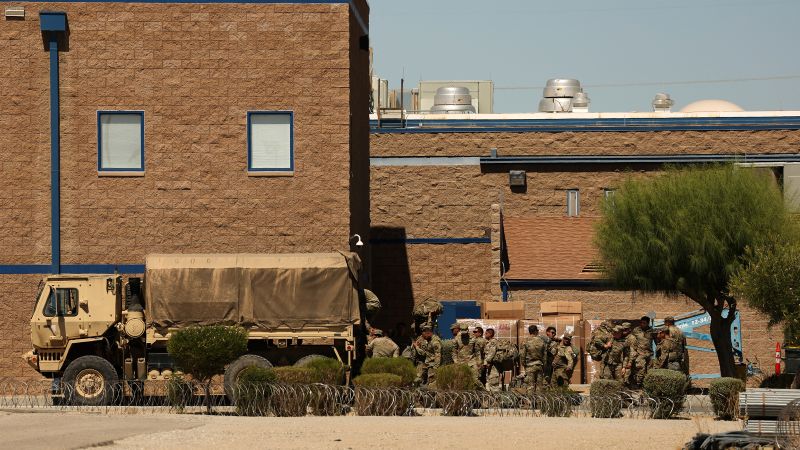 National Guard Troops Activated to Support ICE Detention Facilities