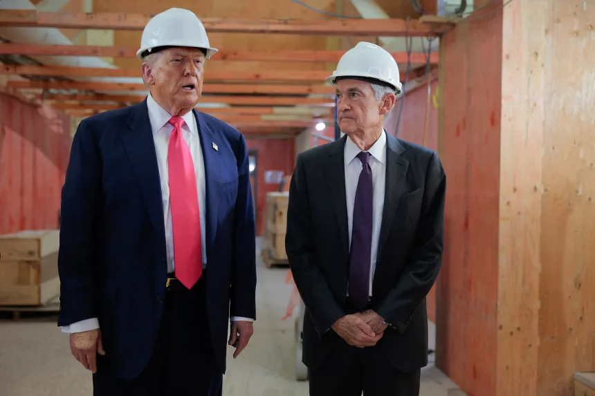 President Trump Addresses Federal Reserve Renovation Amidst Tensions with Chair Powell