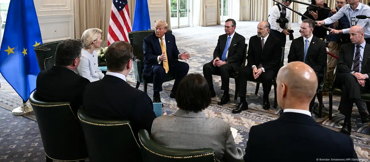 Former President Donald Trump Pursues Trade Deal with European Union