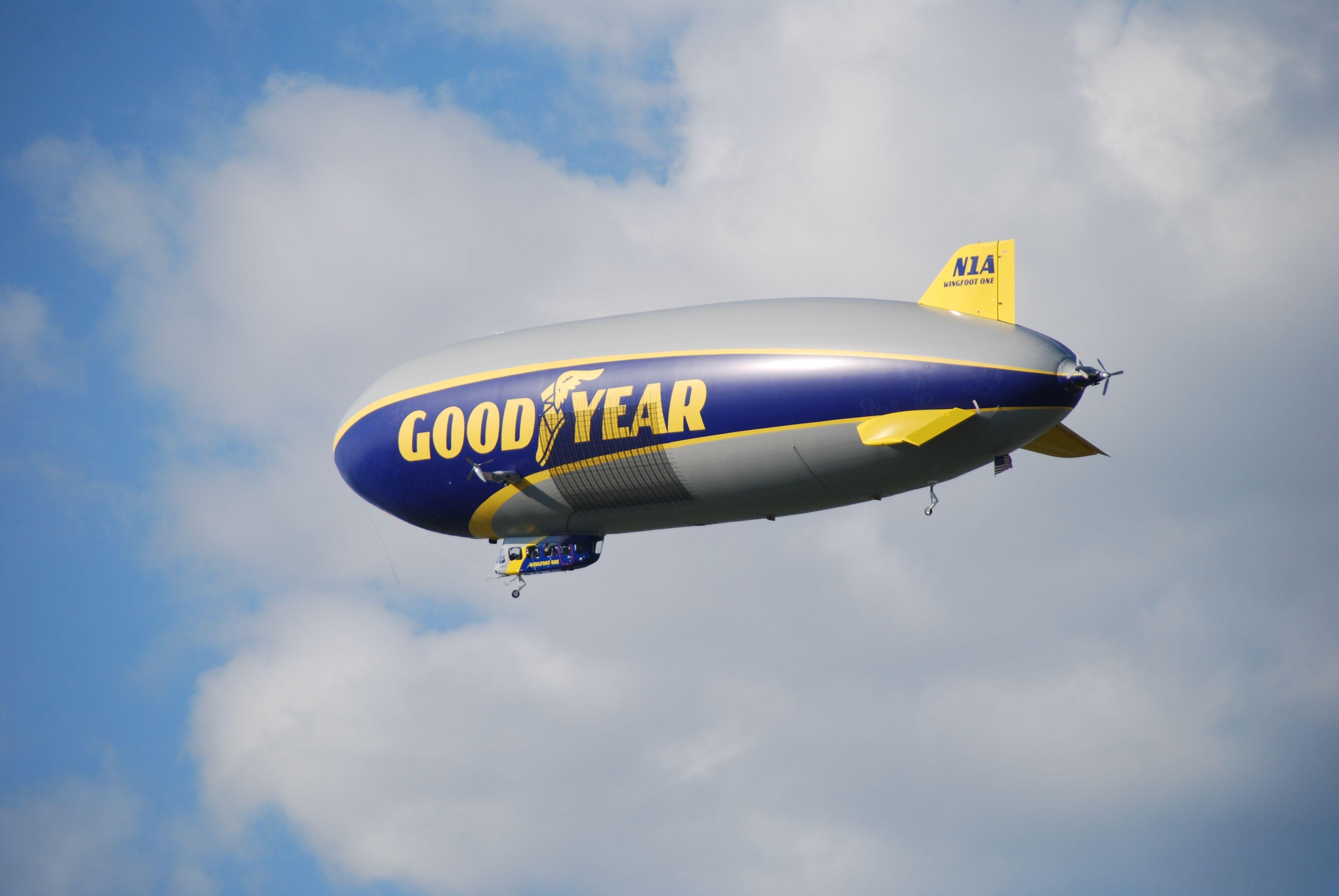 Thrilling Aerobatic Displays Aboard the Iconic Goodyear Blimp