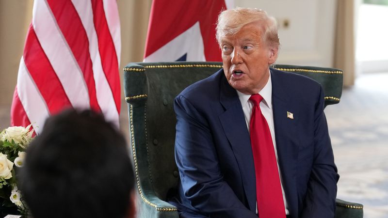 President Trump Addresses Past Epstein Association During Scotland Visit