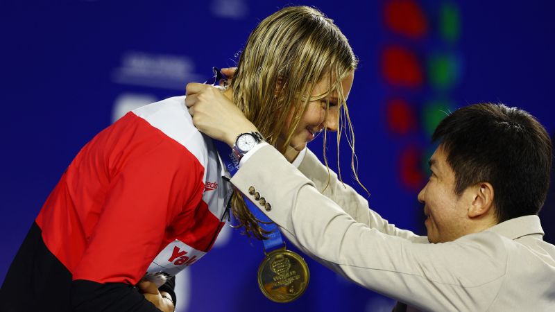 Teenage Swimmer Summer McIntosh Claims Victory at World Aquatics Championships