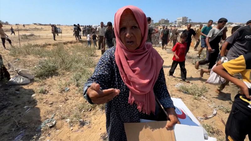 Airdrop Incident Sparks Outrage Among Palestinians in Gaza