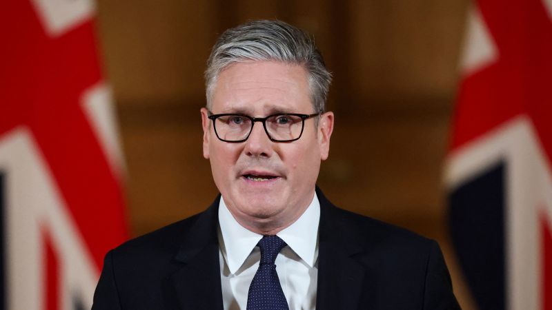 UK to Recognize Palestinian State: Prime Minister's Announcement