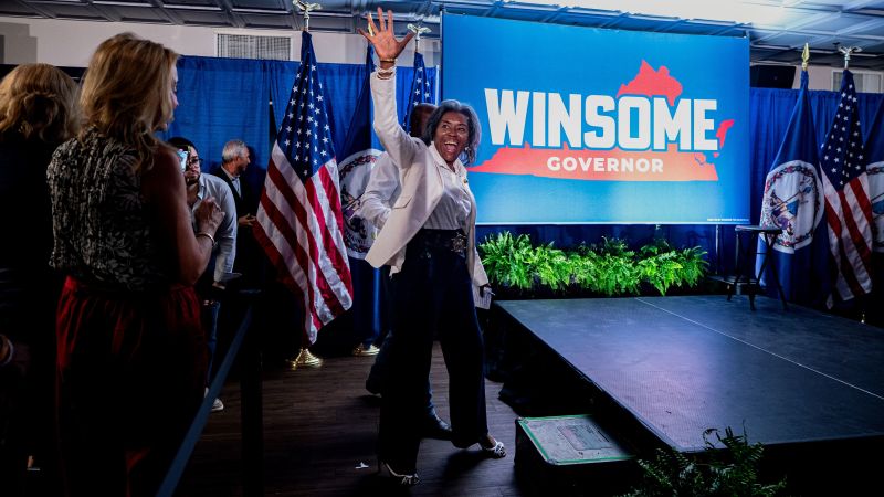 Virginia Governor's Race: Winsome Earle-Sears Campaign Update