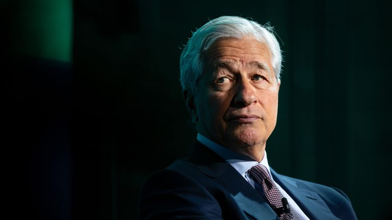 Trump Meets with JPMorgan Chase CEO Jamie Dimon at White House