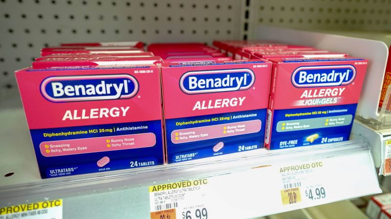 Experts Recommend Discontinuation of Diphenhydramine in US Markets