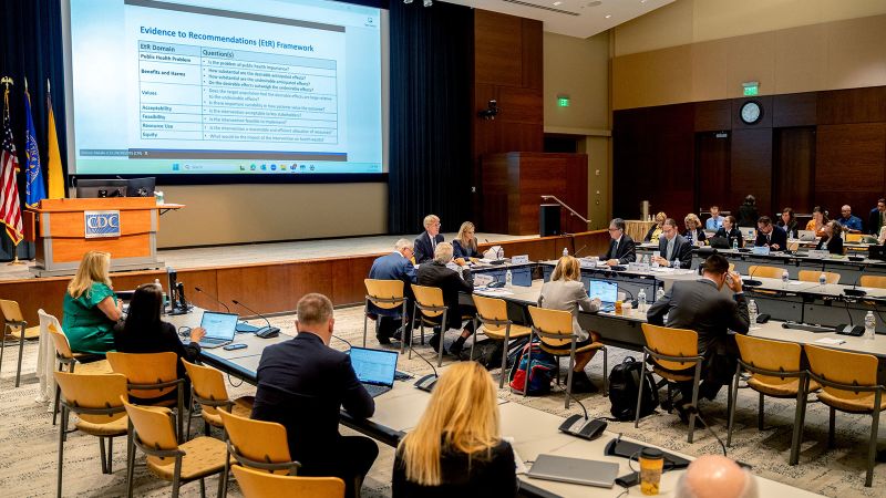 HHS Imposes Restrictions on Vaccine Advisers at CDC