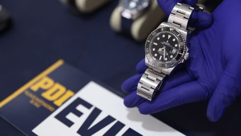 Actor's Stolen Watches Recovered by FBI in Chile