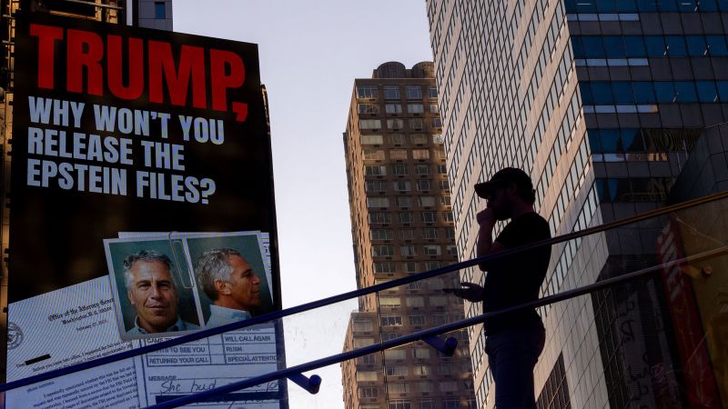 White House Monitoring Jeffrey Epstein Controversy Despite Trump's Call to Move On
