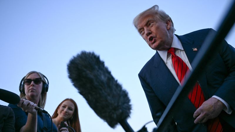 President Trump Questions Jobs Report Revisions