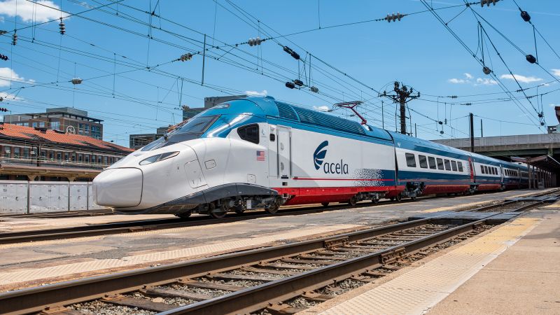 NextGen Acela High-Speed Trains Set to Debut on August 28