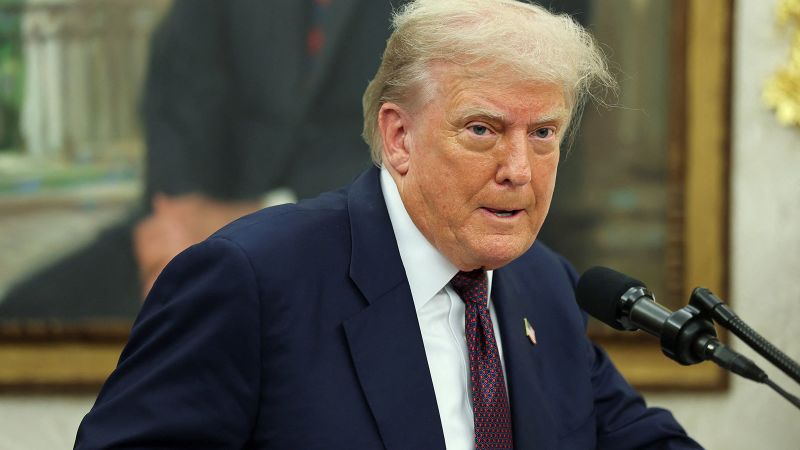 Trump Announces Additional Sanctions on Countries Buying Russian Energy Products