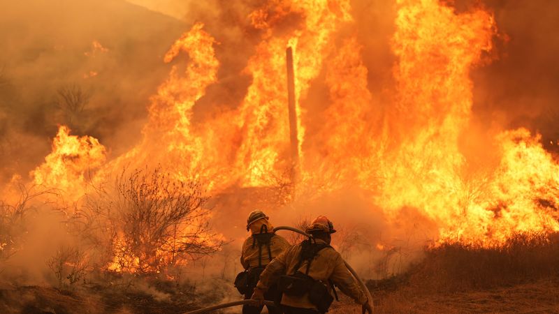 Wildfire Threatens Northern Los Angeles, Sparks Widespread Evacuations