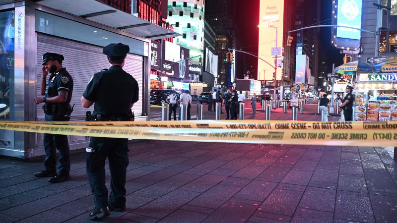 Shooting Incident Injures Three at Times Square in New York City