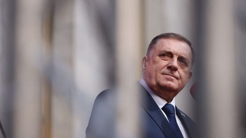 Political Upheaval in Republika Srpska: Dodik Removed from Office