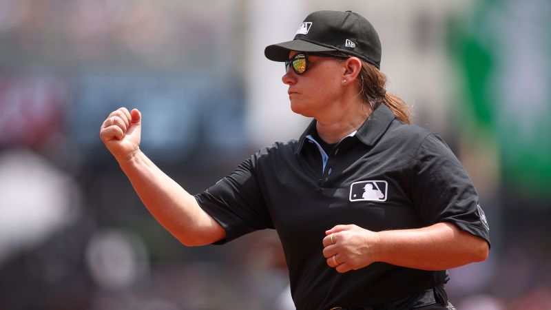 Trailblazing MLB Umpire Makes History