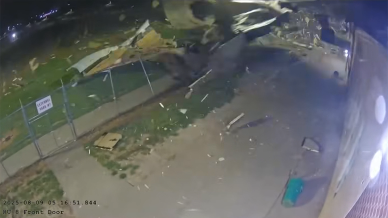 Severe Storm Causes Damage to Prison Facility