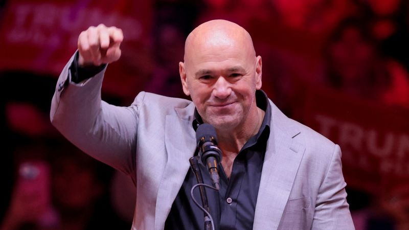 UFC President Dana White Discusses Potential White House Event