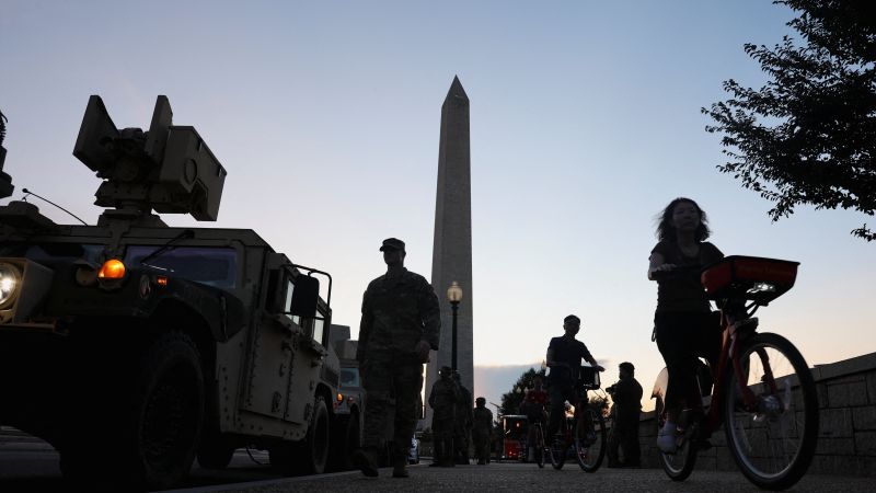 National Guard Presence in Washington, DC Set to Increase Amidst Tensions