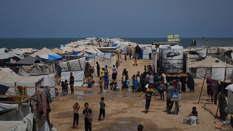 Israeli Prime Minister Discusses Relocation of Displaced Palestinians