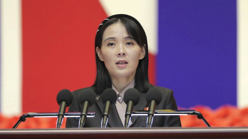 North Korea's Kim Jong Un's Sister Denies Dismantling Loudspeakers