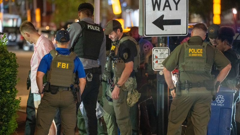 Man Charged with Felony for Throwing Sandwich at Federal Officer in Washington, DC