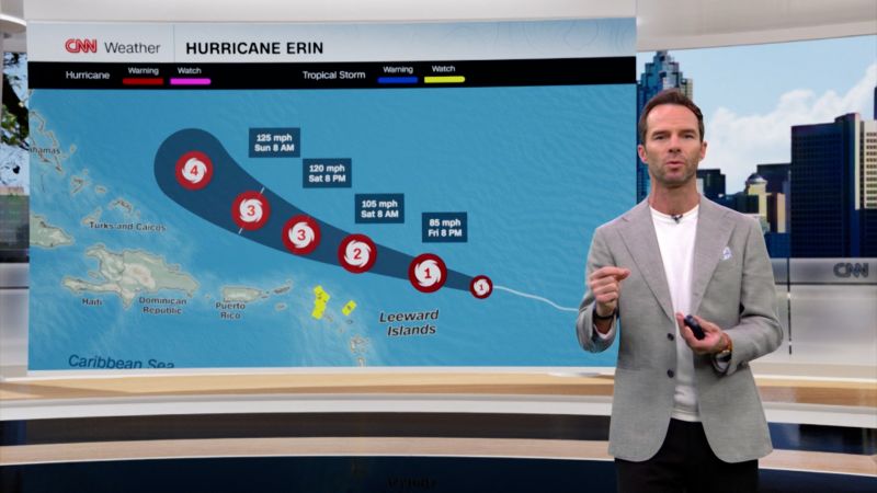 Hurricane Erin Approaching Southeastern Coast: Latest Forecast and Precautions