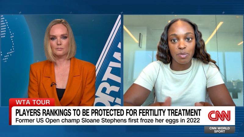 Tennis Star Sloane Stephens Opens Up About Egg Freezing Decision