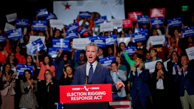 California Democrats Unveil Redistricting Proposal to Secure House Seats