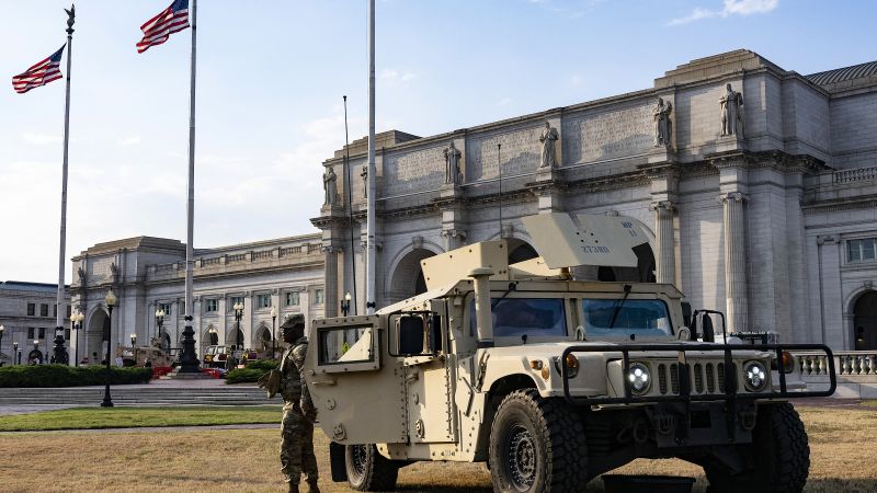 National Guard Troops Deployed to Washington, DC Amid Rising Tensions