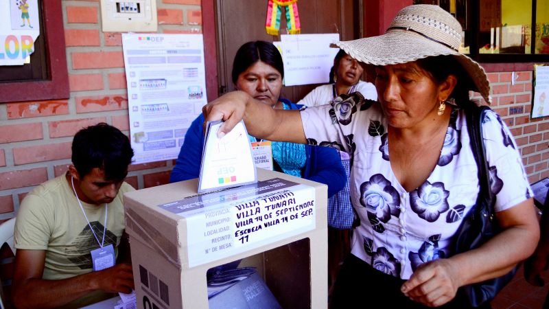 Bolivia National Elections: Potential End to Socialist Governance