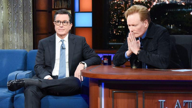Late-Night Television Host Conan O'Brien Addresses Challenges in Late-Night Programming