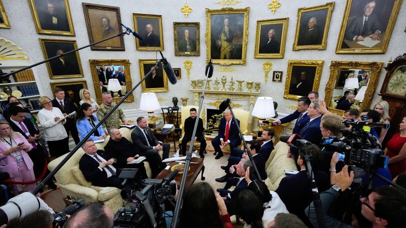 High-Level Talks at White House on Resolving Russia-Ukraine Conflict