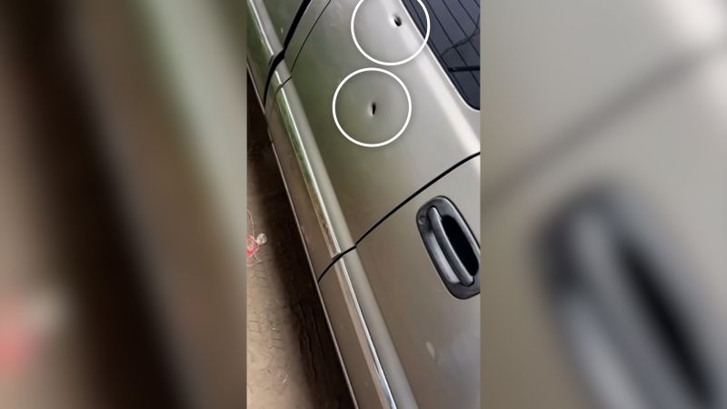 Footage Shows Aftermath of Gunshots Fired into Family's Vehicle During ICE Operation