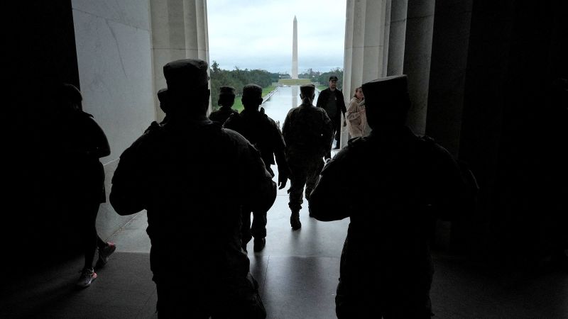 National Guard Troops from Republican States Deployed in Washington, DC