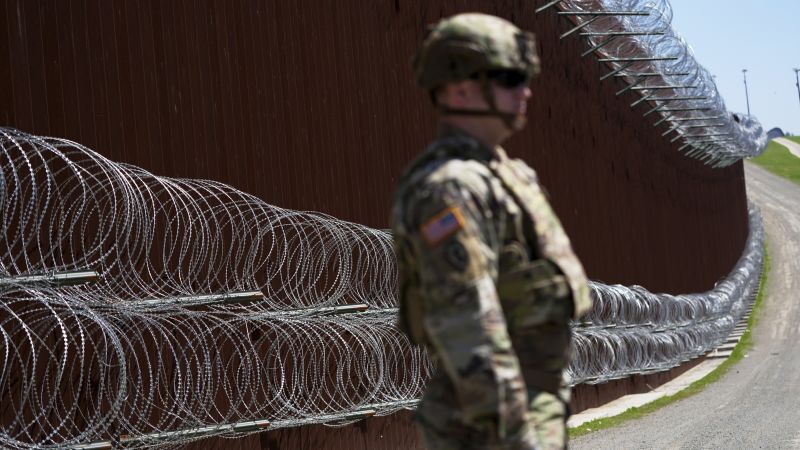 Department of Homeland Security Reveals Plan to Paint Southern Border Wall Black for Security