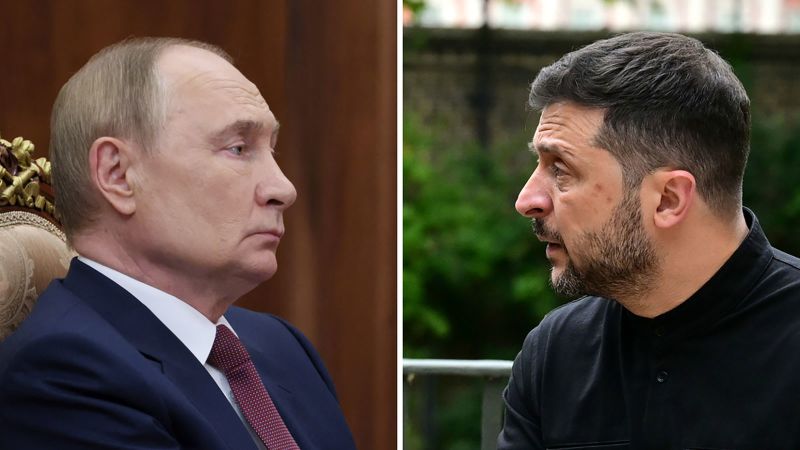 Putin Hesitant to Engage in Talks with Zelensky Amid Geopolitical Tensions