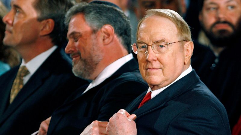 Renowned Child Psychologist and Founder Dr. James Dobson Passes Away