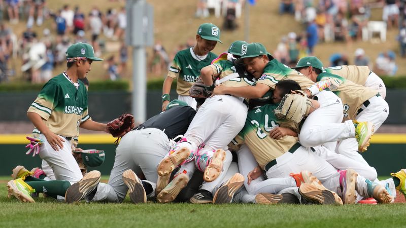 Taiwan Wins Little League World Series Title After 29-Year Drought