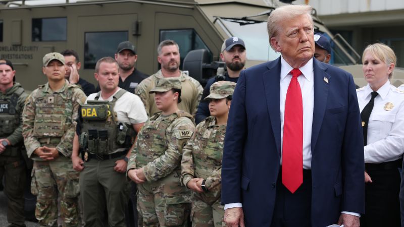 President Trump's Crime Crackdown Expansion Sparks Legal Conflicts