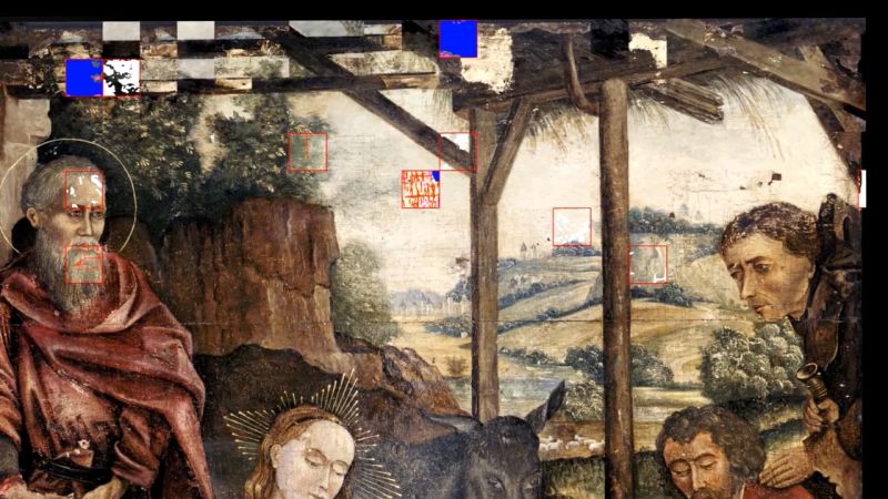 Innovative Solution for Art Restoration: Introducing the Removable 'Mask'