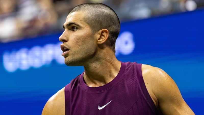 Carlos Alcaraz's Buzzcut Sparks Interest at US Open