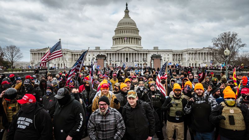Justice Department Seeks Dismissal of Lawsuit by Proud Boys Over Capitol Insurrection Convictions